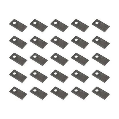 Bethesda Industrial Disc Mower Blade Double Edge Flat 25 Pack fits Fahr KM 24 KM 25 06561542