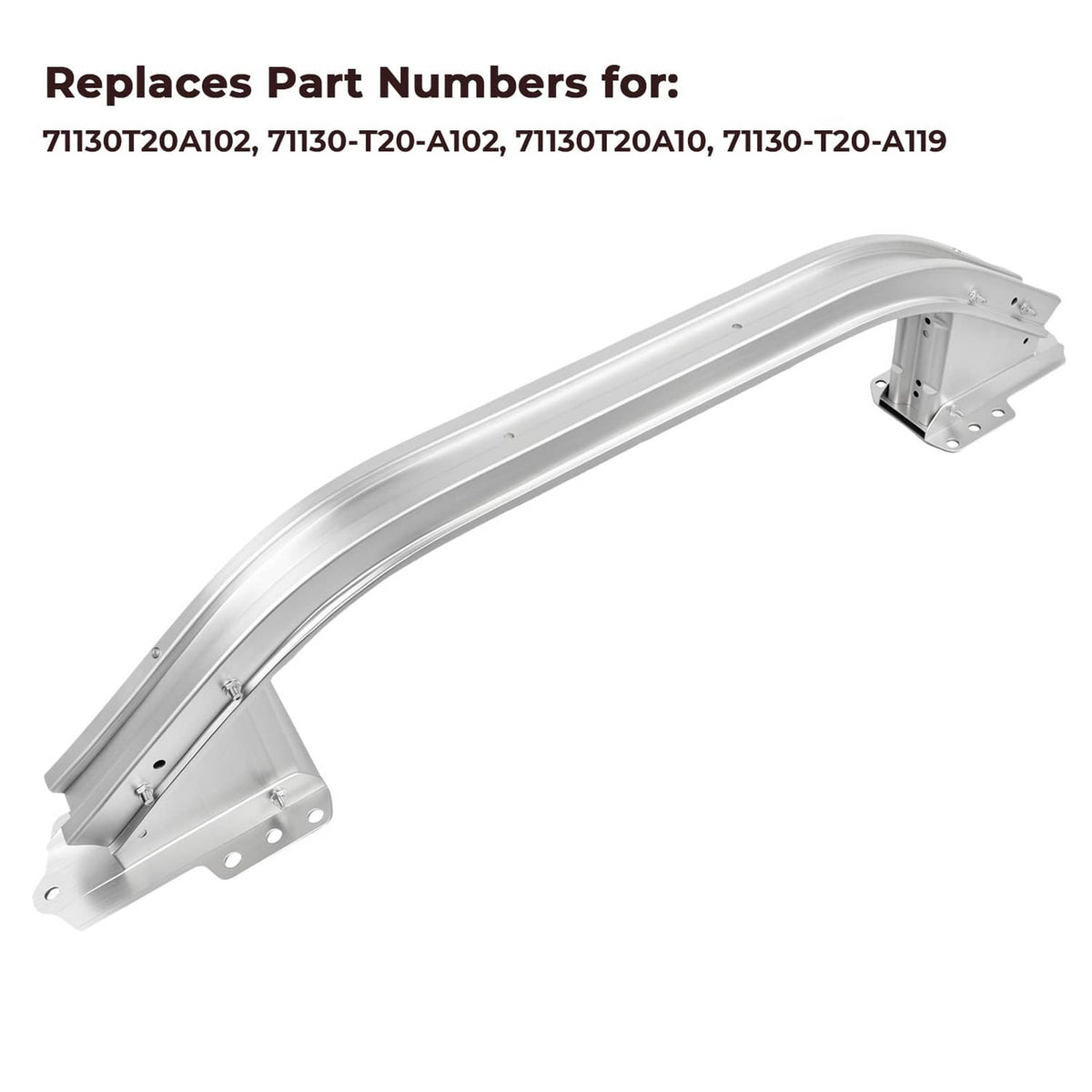 Bethesda Industrial New Front Bumper Reinforcement Beam For Fits 2022 2023 Honda Civic 71130T20A102