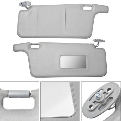 Bethesda Industrial Interior Sun Visor Gray Set For 1996-2001 Honda Civic LHD Sunvisor 83230-S01-A32