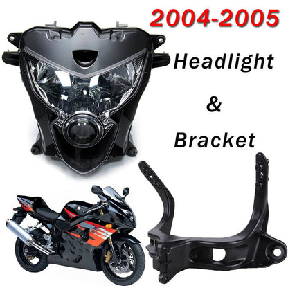 Bethesda Industrial Front Headlight+Upper Fairing Stay Bracket For Suzuki 2004-2005 GSXR750 GSXR600