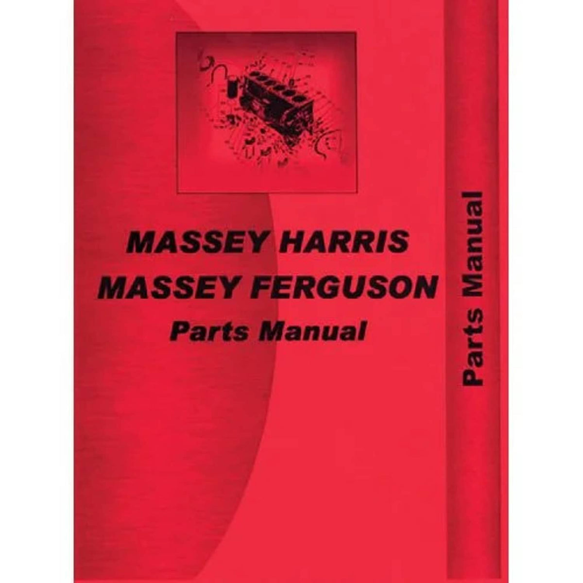 Bethesda Industrial Parts Manual fits Massey Ferguson 3545