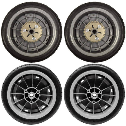 Bethesda Industrial Genuine Toro Self Propelled Push Wheels Super Recycler 98-7135 & 98-7130