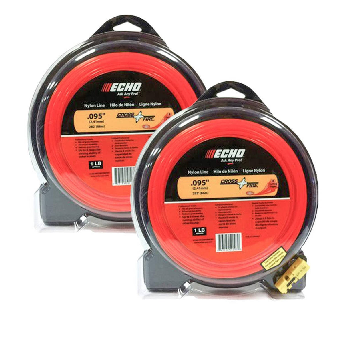 Bethesda Industrial (2) Genuine OEM Echo 311095063 Trimmer Line Crossfire Donut 1LB