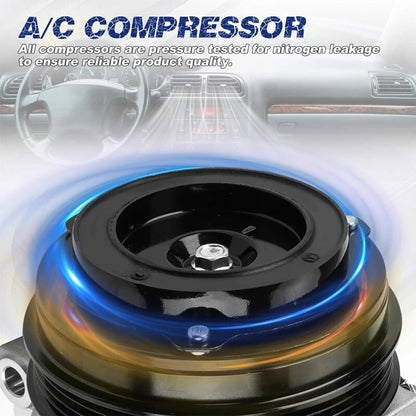 Bethesda Industrial New AC Compressor w/ Clutch For Chevrolet GMC Silverado Sierra Express Cadillac