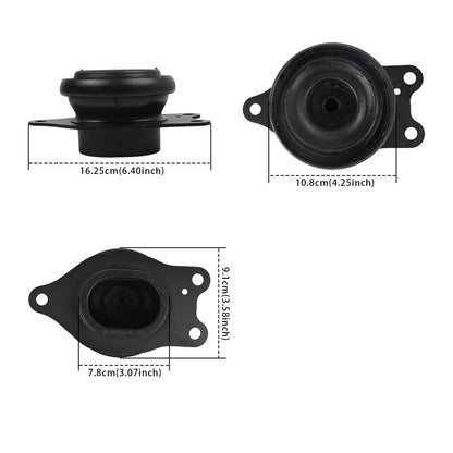 Bethesda Industrial For Nissan Altima 2007-2015 L4 2.5L Auto CVT Engine Motor Transmission Mount Kit