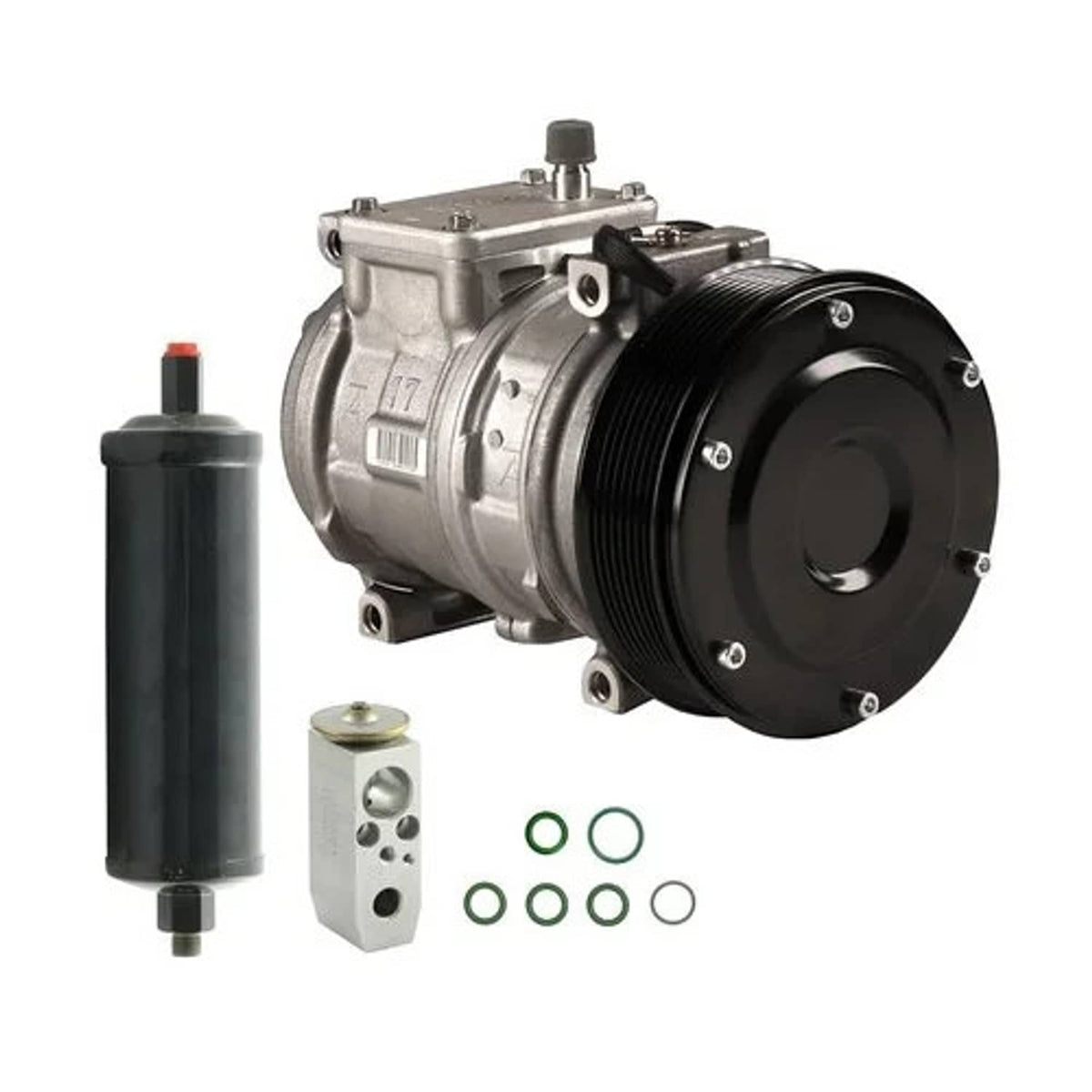 Bethesda Industrial Compressor Receiver Drier and Valve Kit fits John Deere 8245R 8430 AH169875