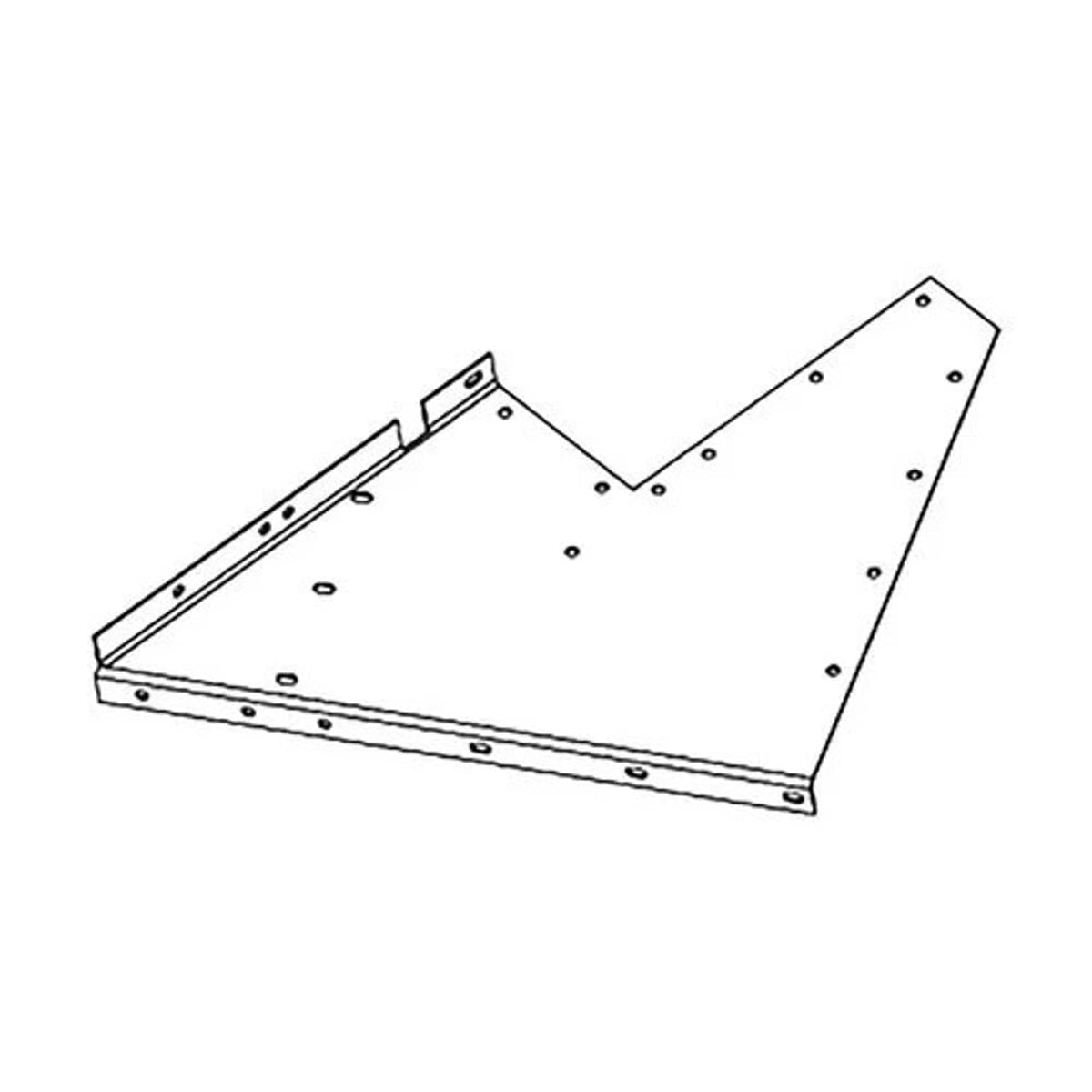Bethesda Industrial Elevator Head Rear Support Panel fits Case IH 1680 1688 2188 2377 2388 1321550C2