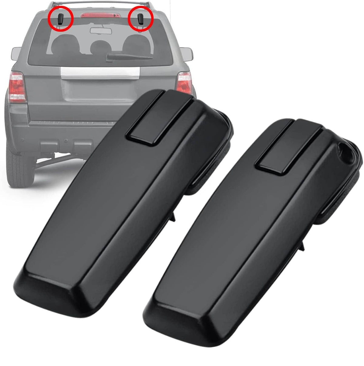 Bethesda Industrial Rear Liftgate Window Glass Hatch Hinge for 2008-2012 Ford Escape Mariner Tribute