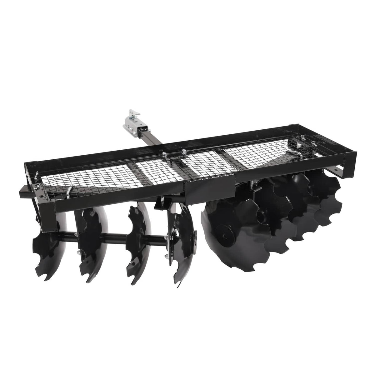 Bethesda Industrial Tow-Behind Notched Disc Harrow 4FT For ATV UTV Trailer Tilling W/ A 2" Towball