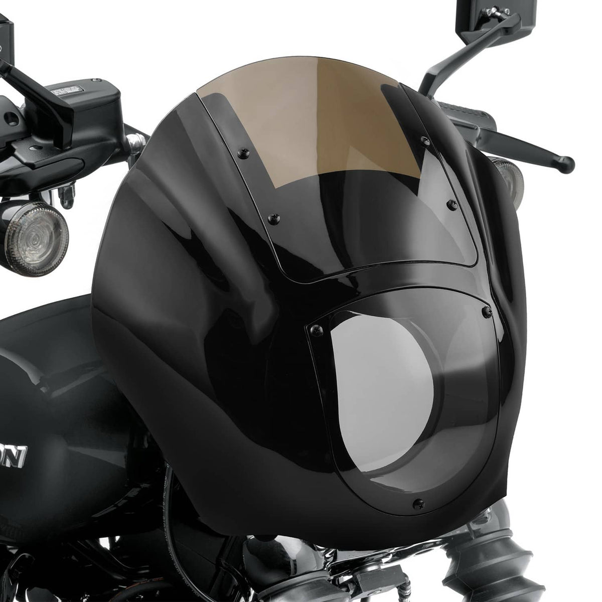 Bethesda Industrial Fit For Harley Dyna 2006-2017 Quarter Headlight Fairing Windshield & 49mm Clamps