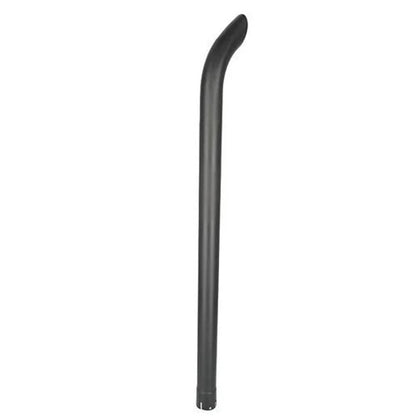 Bethesda Industrial Exhaust Stack - 2-1/2" x 48" Curved Black