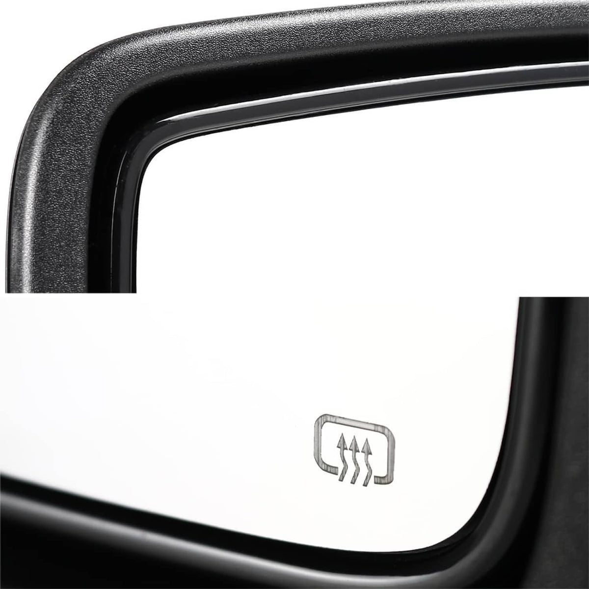 Bethesda Industrial Left / Driver Manual Fold+Heated+Temp Sensor Mirror For 2013-2019 Dodge Ram 1500