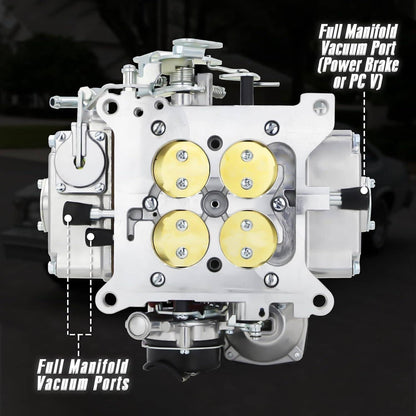 Bethesda Industrial 4 Barrel Carburetor Street Warrior 0-80457S for Holley 4160 Performance 600 CFM