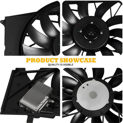 Bethesda Industrial Radiator Cooling Fan Assembly 2205000193 For 2000-2006 MERCEDES-BENZ S430 S500