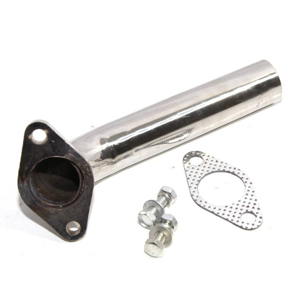 Bethesda Industrial Wastegate SS Dump Tube 2-Bolt For 38MM 35MM Pipe Actuator Turbo Dump Silver