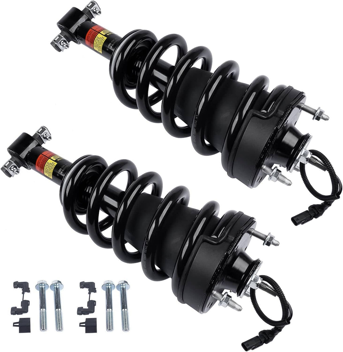 Bethesda Industrial 2x Front Loaded Quick shock Struts Magnetic Ride for 2015-2020 Cadillac Escalade