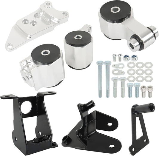 Bethesda Industrial For Honda Civic Si K20 K24 FA FG FD 06-11 Engine Motor Mount Swap Kit Billet New
