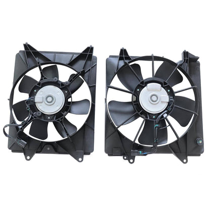 Bethesda Industrial AC Condenser and Radiator Cooling Fan Assembly Fit For 2016 2017 2018 Honda HR-V