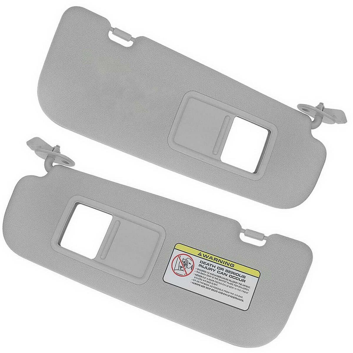 Bethesda Industrial Pair Sun Visor w/mirror Driver & Passenger Side For 2012-2015 Hyundai Veloster