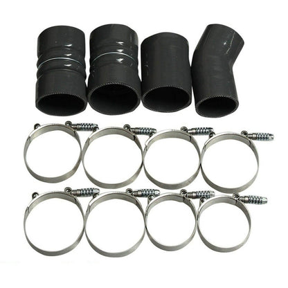 Bethesda Industrial Silver Intercooler Pipe & Boot Kit for 2003-2007 Ford 6.0L Powerstroke Diesel