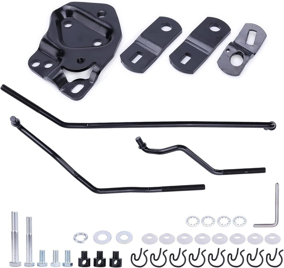 Bethesda Industrial 4 speed Shifter Linkage Kit For 1955-1967 Hurst Shifters & Muncie Transmission