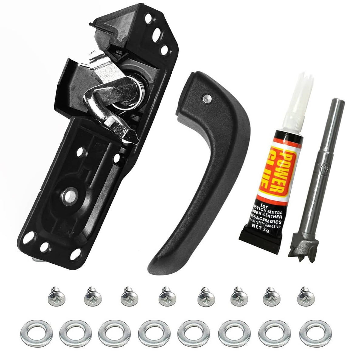 Bethesda Industrial Driver Interior Inside Door Handle Repair Kit For 2007-13 Chevy Sierra Silverado