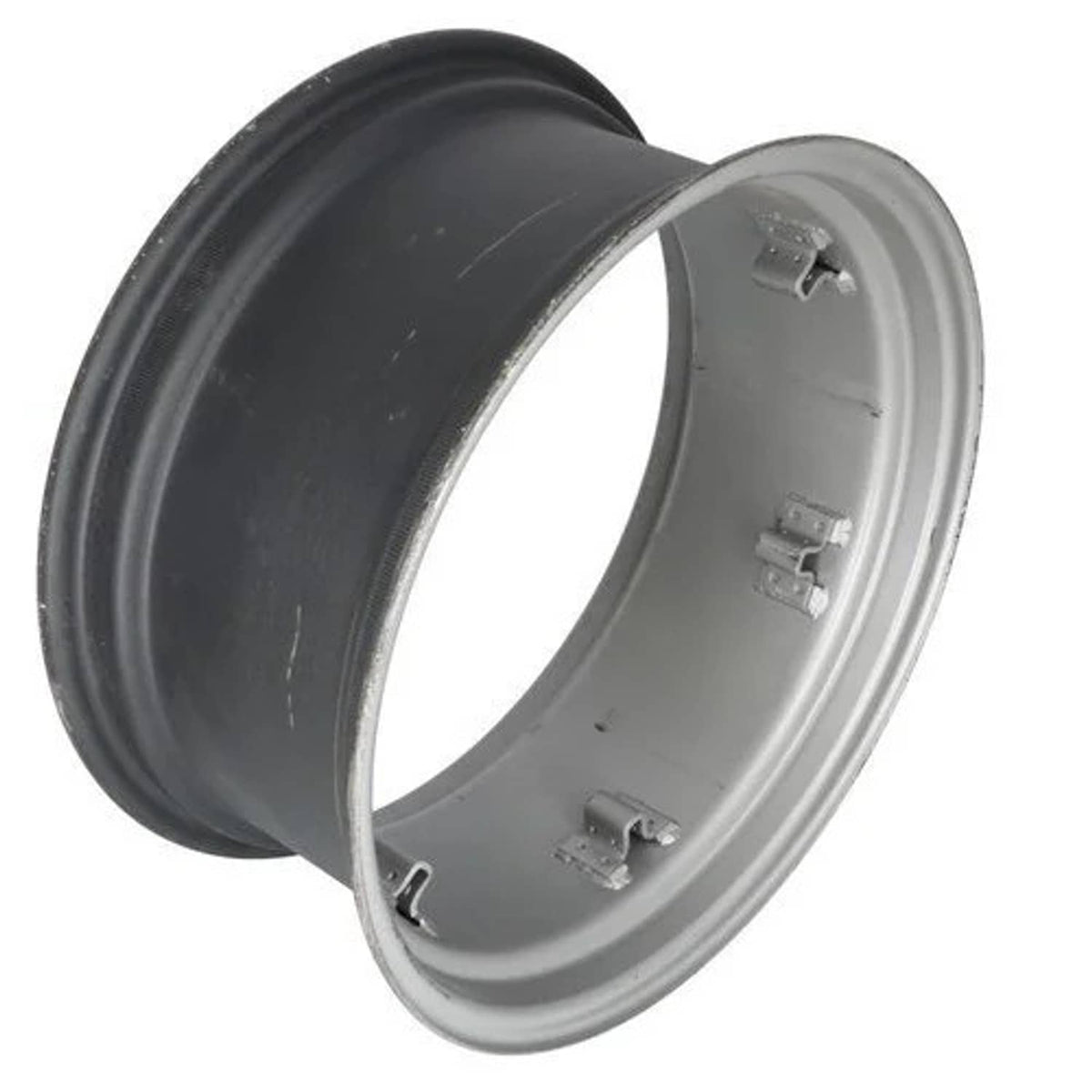Bethesda Industrial Rear Rim - 12" x 26" 6 Loop Silver Mist fits John Deere 1020 2020 2030 AT17707