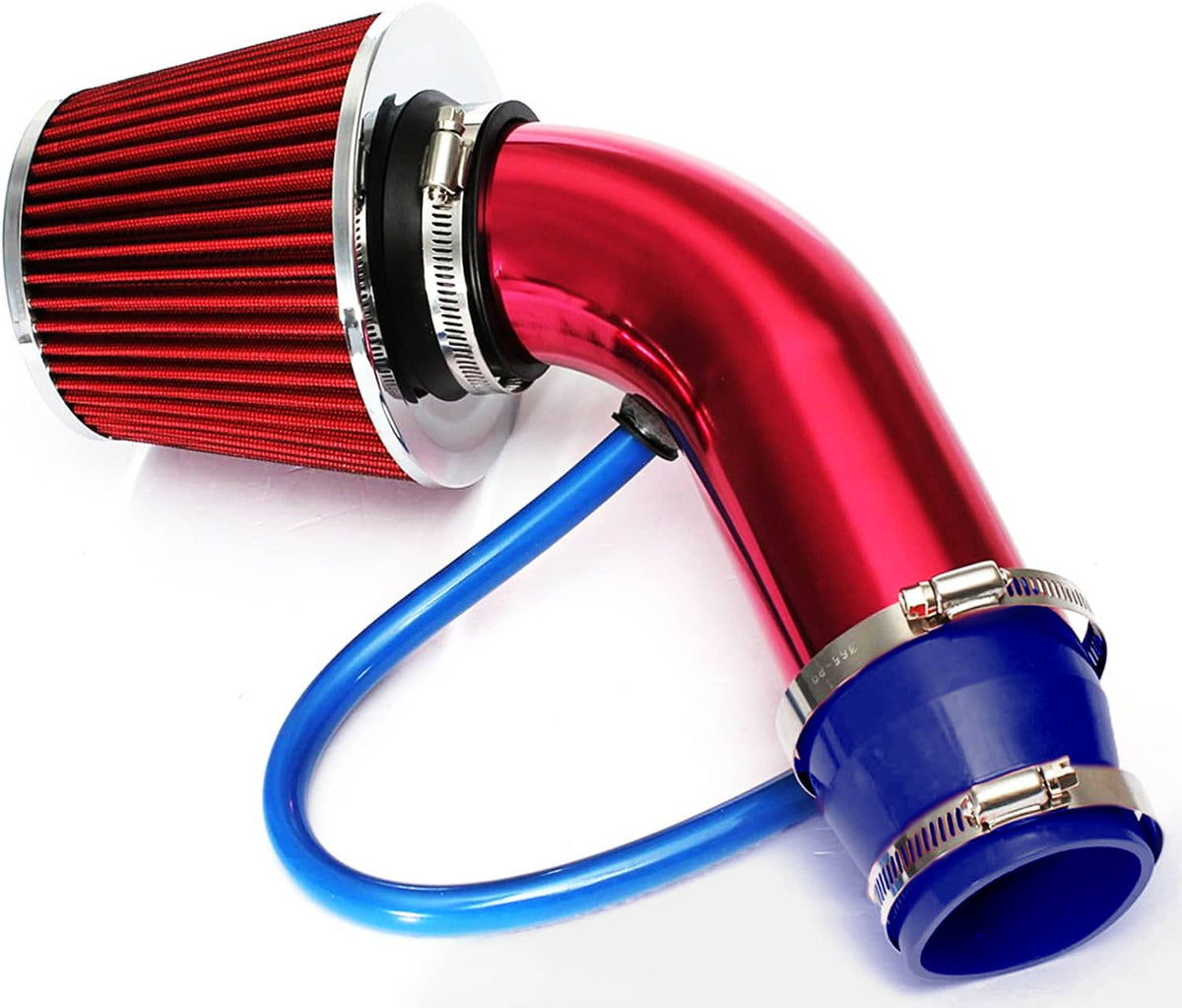 Bethesda Industrial 3" Cold Air Intake Filter Induction Kit Aluminum Pipe Power Flow Hose System