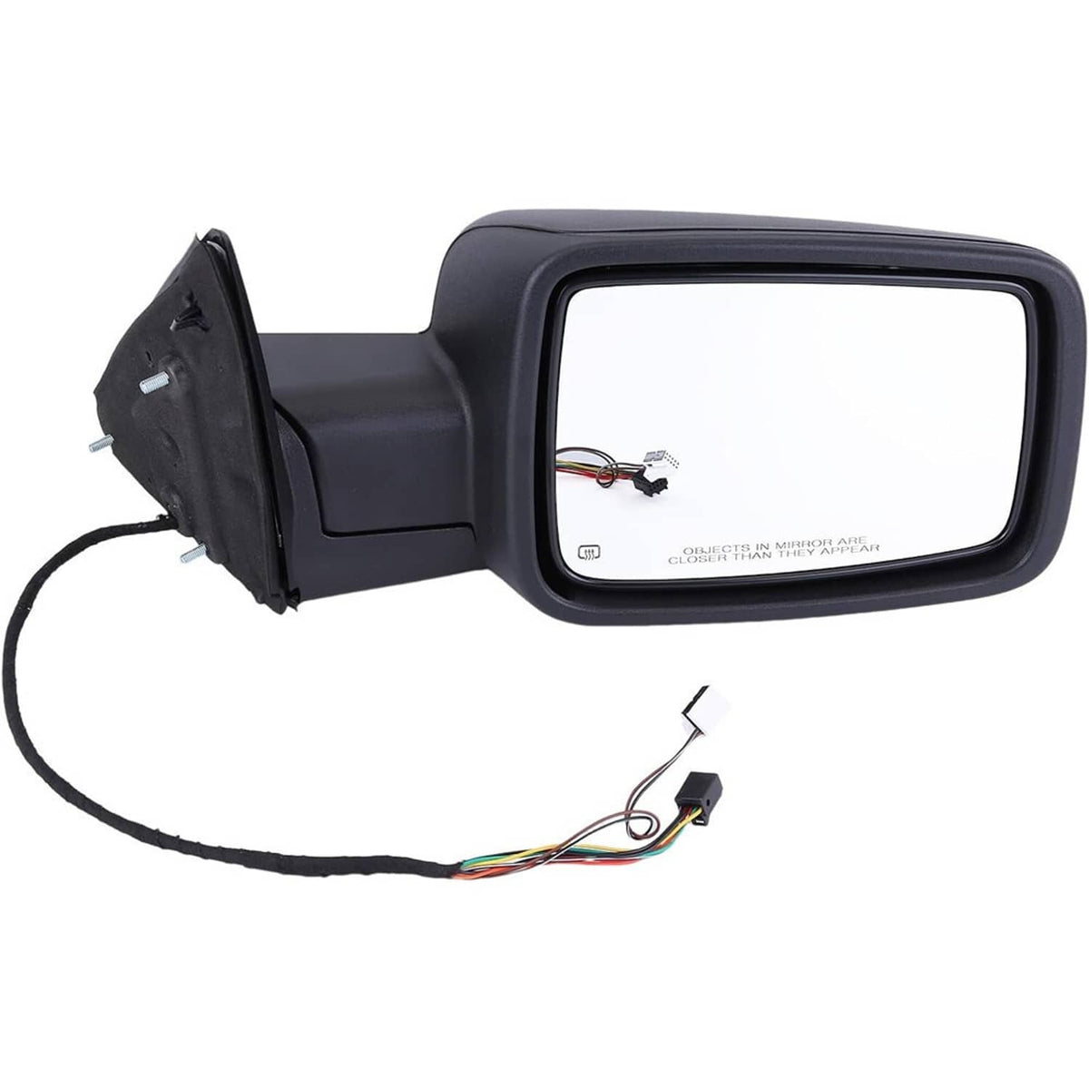 Bethesda Industrial Right/Passenger Side For 2013-2019 Ram 1500 Manual Fold+Heated+LED Signal Mirror
