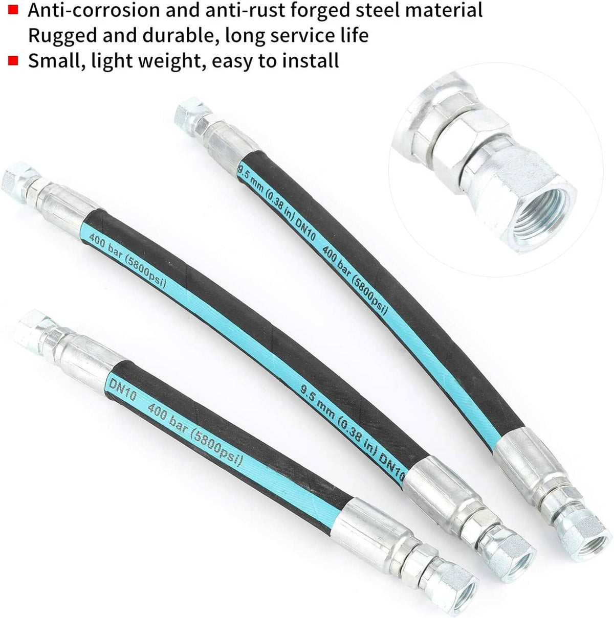Bethesda Industrial For 1999-2003 Ford 7.3L Powerstroke High Pressure Oil Pump HPOP Hoses Lines Set