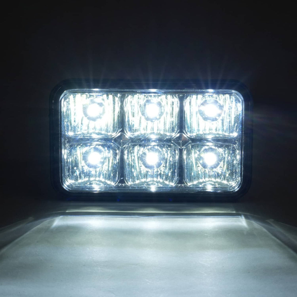 Bethesda Industrial Golf Cart LED Headlight Assembly For EZGO Workhorse Marathon 80-94 ST350 96-Up