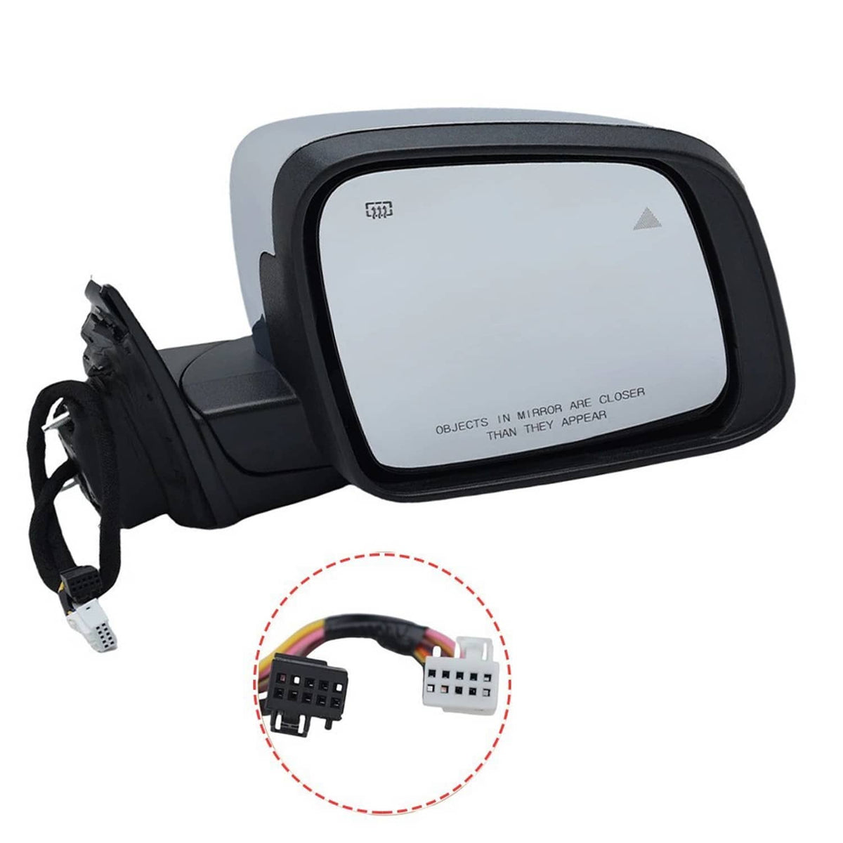 Bethesda Industrial Passenger Side Manual Fold Mirror Blind Spot For Jeep Grand Cherokee 2011-2022