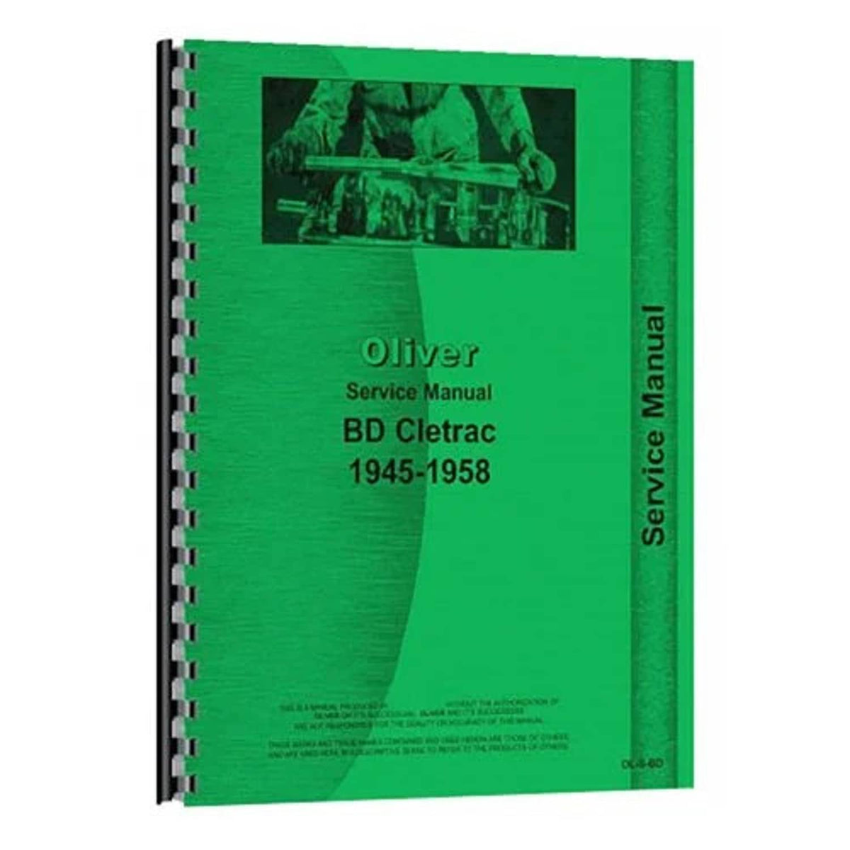 Bethesda Industrial Service Manual fits Oliver BD