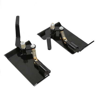 Bethesda Industrial Conversion Adapter Latch Box & 1/2" Mount Plate for Skid Steer Quick Tach Attach