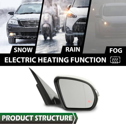 Bethesda Industrial Right Side Mirror Heated Blind Spot Fits For 2016-2021 GLC Class GLC300 Mercedes