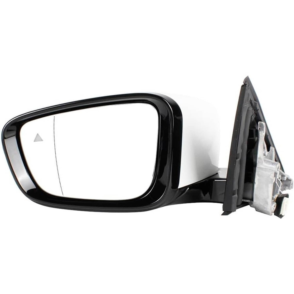 Bethesda Industrial Left Driver Side Mirror w/Blind Spot White For 2019-2023 BMW 320i 330i 330e