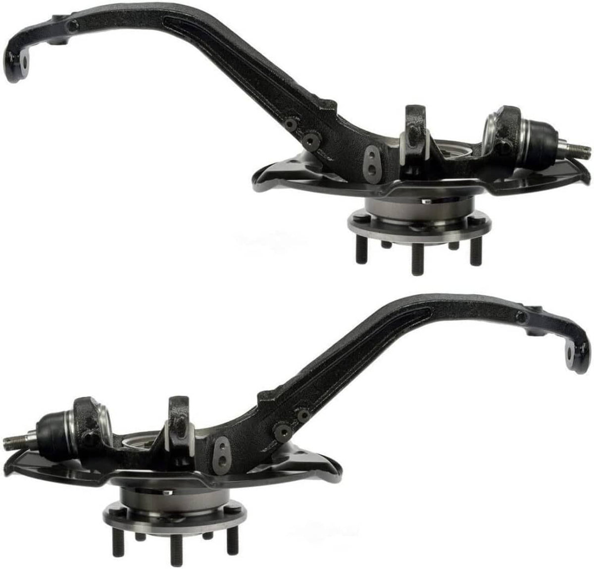 Bethesda Industrial Front Steering Knuckles & Wheel Hub Bearings for 2009 2010-2012 Honda Accord TSX