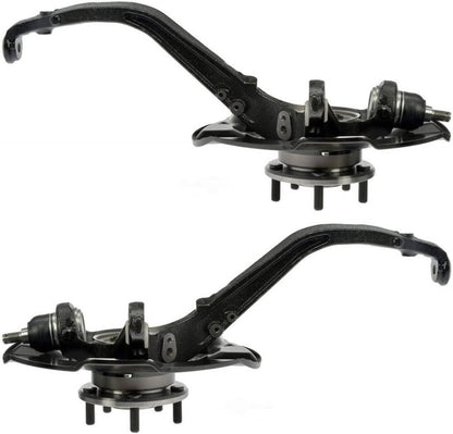 Bethesda Industrial Front Steering Knuckles & Wheel Hub Bearings for 2009 2010-2012 Honda Accord TSX