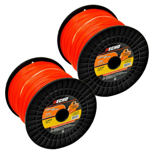 Bethesda Industrial (2) 5Lb Spool Roll Genuine Original Echo Cross-Fire 095 Trimmer Line 316095053