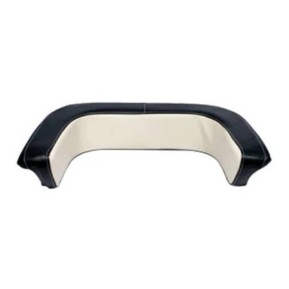 Bethesda Industrial Lower Backrest Cushion - Vinyl Black/White fits Massey Ferguson 1100 1031155M91