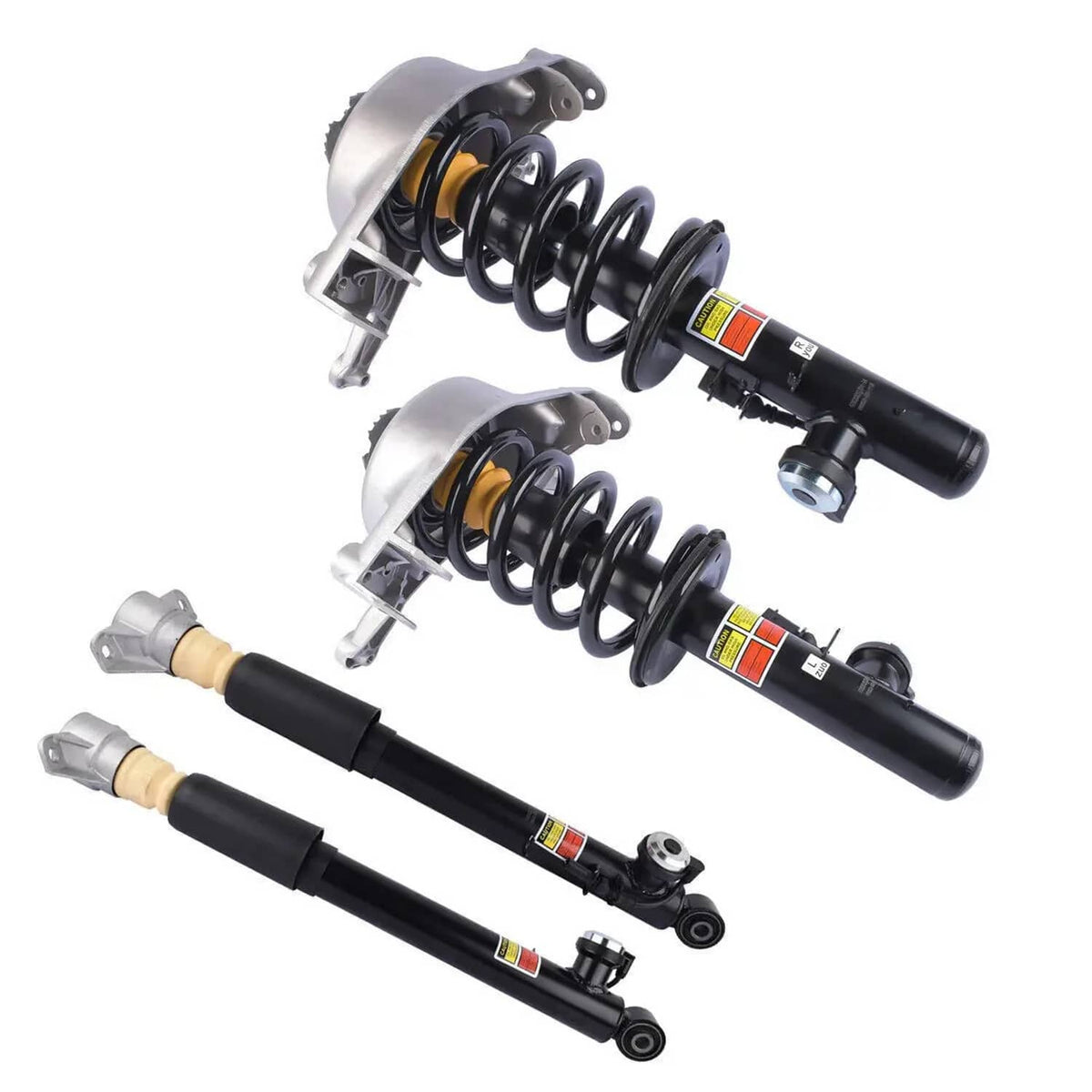 Bethesda Industrial 4Pcs Front Rear Shock Struts Assys Electronic For Audi Q5 SQ5 2009-17 8R0513025