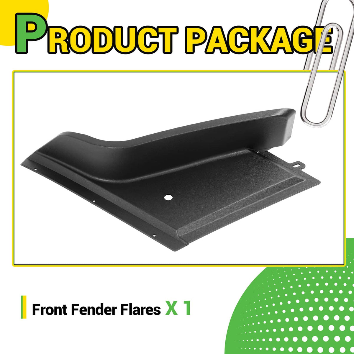 Bethesda Industrial Golf Cart Front Passenger Side Fender Flare Set For EZGO ST MPT Workhorse 99-13
