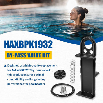 Bethesda Industrial HAXBPK1932 by-Pass Valve Kit for Hayward H2001 H1501 H2501, Made After 10/28/20