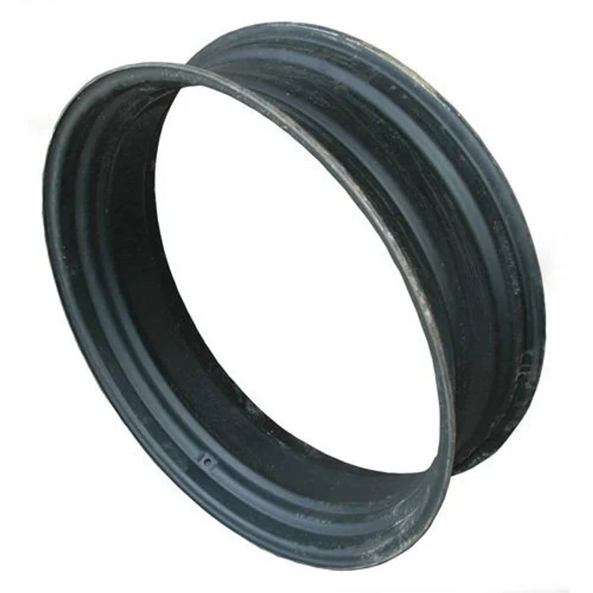 Bethesda Industrial Single Bevel Rear Rim - 10" x 34 Flat Black fits Case VAC