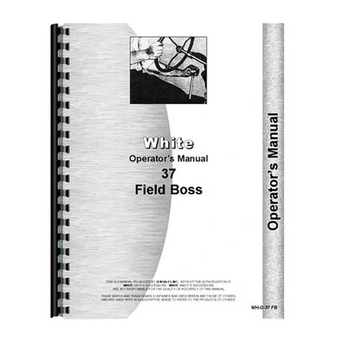 Bethesda Industrial Operator's Manual fits White 37 Field Boss