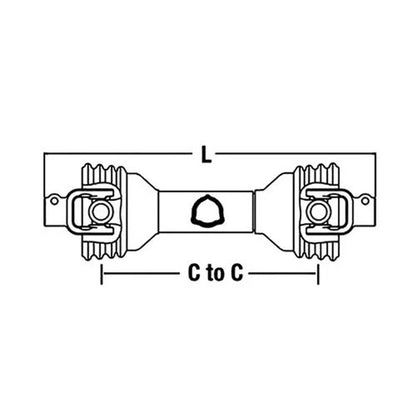 Bethesda Industrial Universal PTO Driveline Post Hole Digger fits Case BRW14006453DS