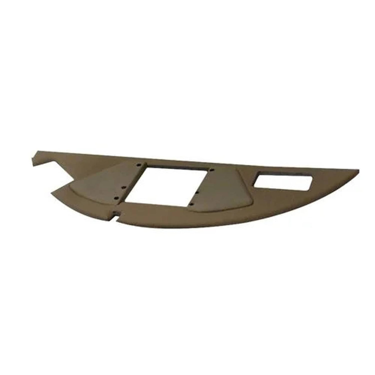Bethesda Industrial Headliner Front Piece with Speaker and Radio Cutouts - Sailcloth Tan