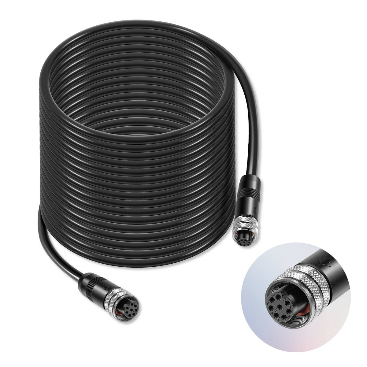 Bethesda Industrial Replace for Humminbird 720073-4 Boat Ethernet Cable AS EC 30E Ethernet Cord 30ft