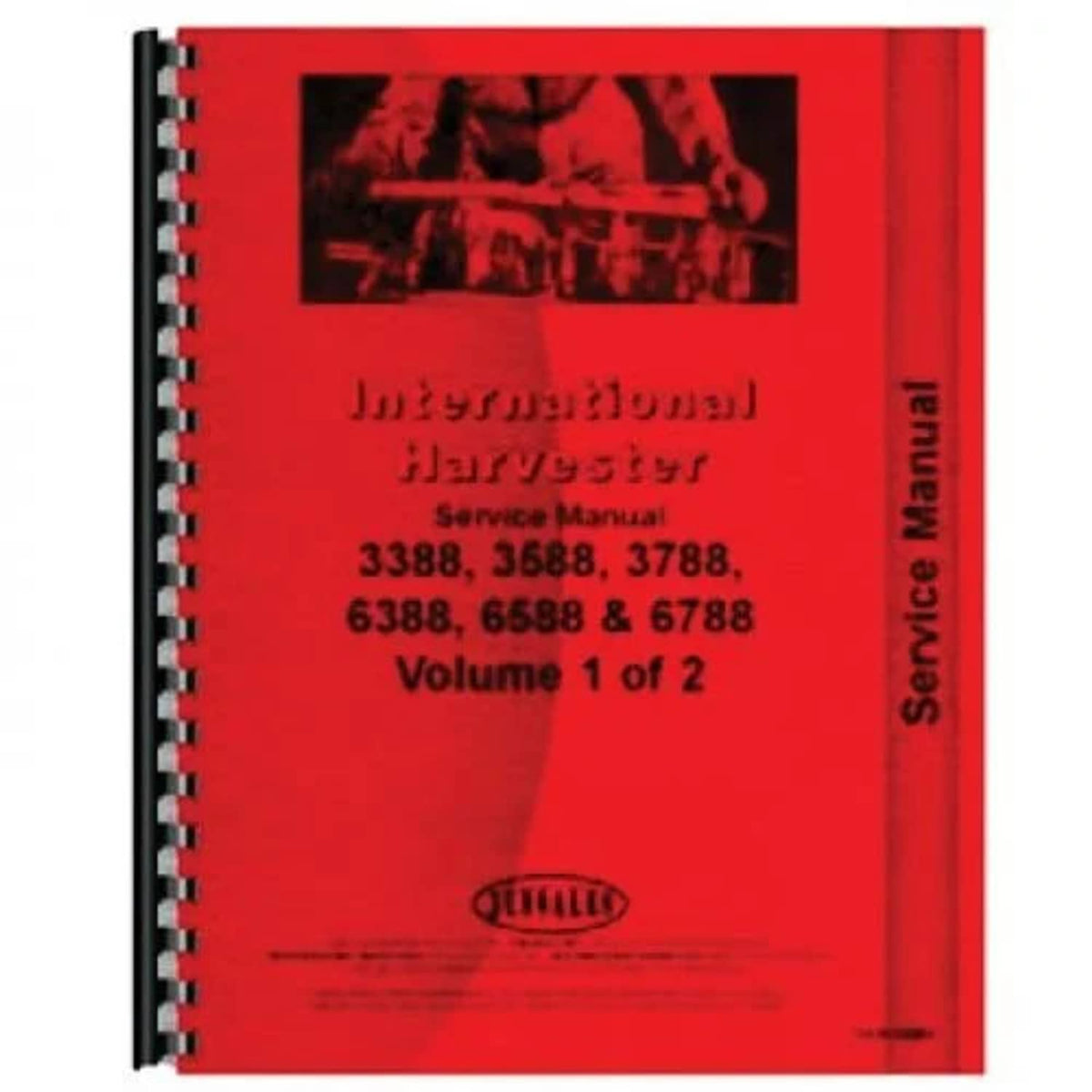 Bethesda Industrial Parts Manual fits International 3388 3588 3788