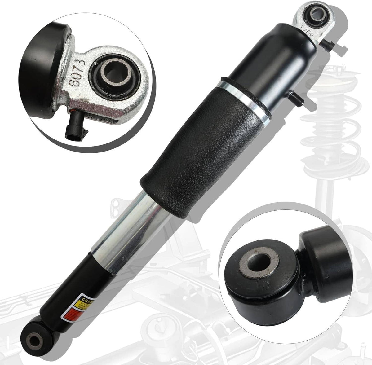 Bethesda Industrial New 4x Front Rear Shock Struts w/Magneride For 2007-2014 Cadillac Chevrolet GMC